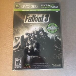 Brand New Sealed XBox 360 Fallout 3 Platinum Hits